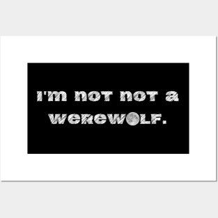 Not Not A Werewolf Posters and Art